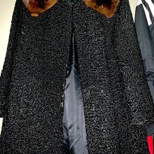 S.K Tate Trench Coat & Authentic Chinchilla Fur